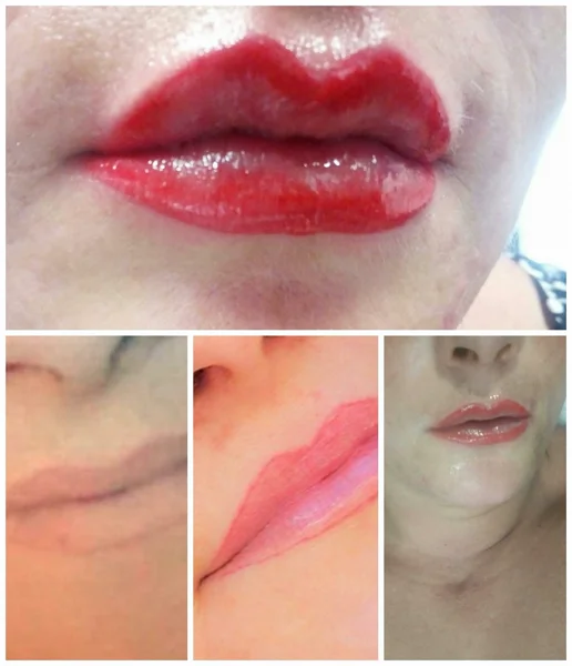 lipstick rosso marcato