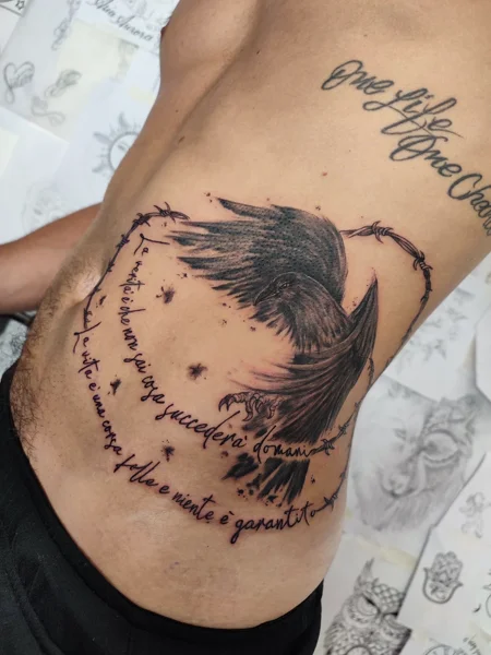 black-work-corvo-fianco