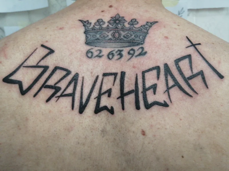 lettering-braveheart