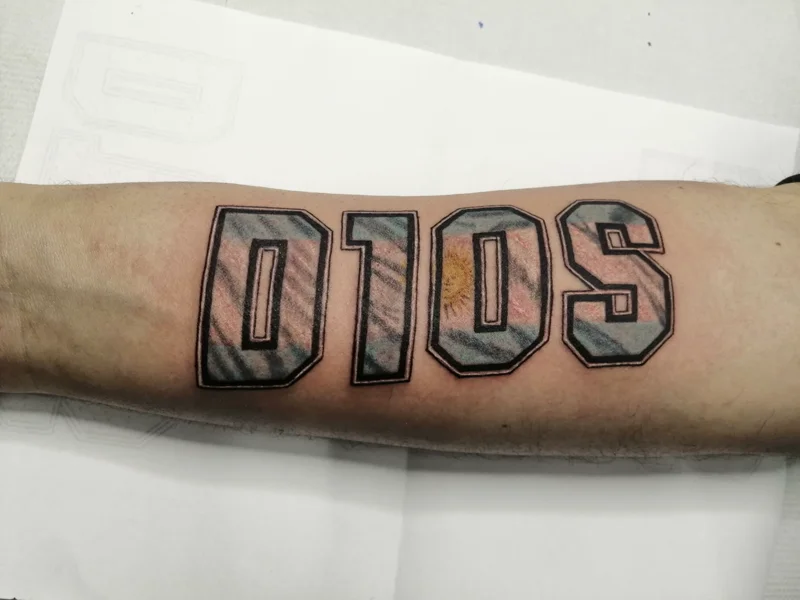 lettering-maradona